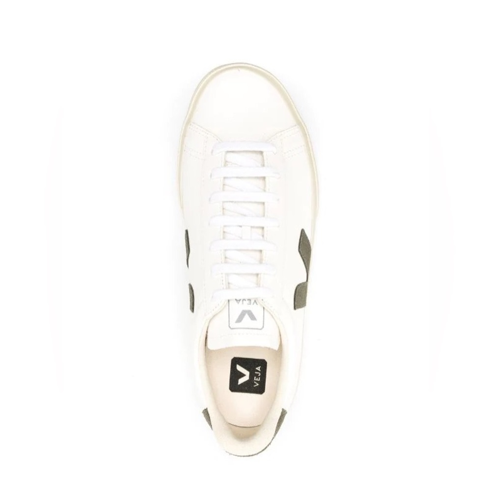 Campo Chromefree Leather White Kaki